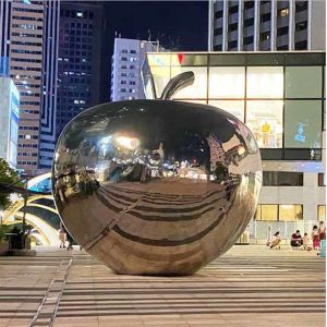 China Large Contemporary Outdoor Metal Sculpture For Plaza Decoration on sale