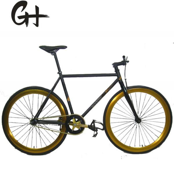 700C American CE CPSC Chinese Fixie Gear Single Speed Bike Length m 1.8 Steel Fork