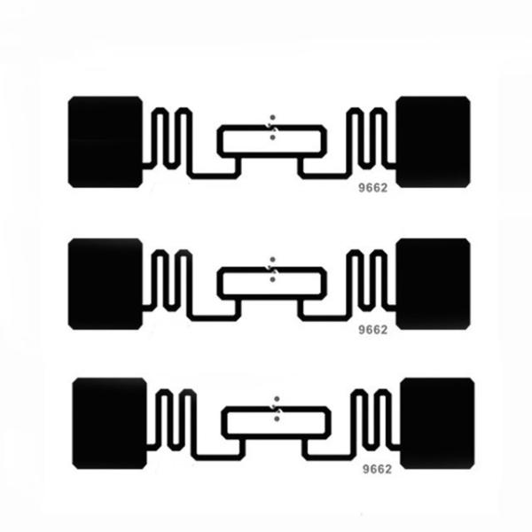 Long Range Programmable Passive RFID inlay Tag with UHF antenna for label