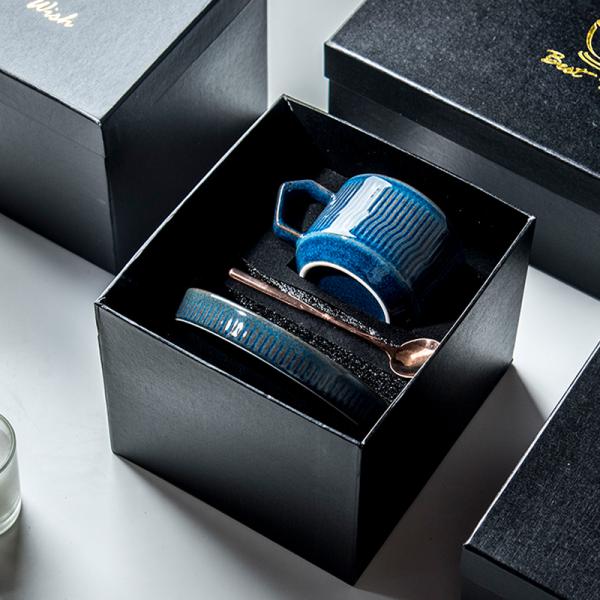 Porcelain Coffee Cup And Saucer Ceramic Tea Cup Gift Box For Father'S Day 2024 Dad Mug