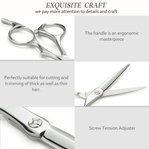 Customized Professional Hairdressing Scissors Sharp Edges Comfortable Handle