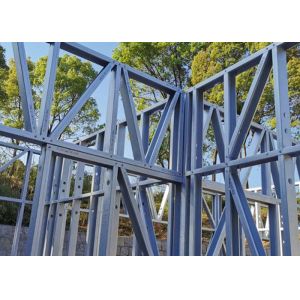 Light Steel Frame prefab villa house Metal Modular Home