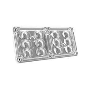 Multipurpose IP65 Street Light Lens , 122x58mm Lightweight 5050 LED Lens