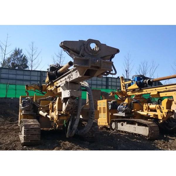 Buy Mobile 100m Deep Hydraulic Rotary Drilling Rig at wholesale prices