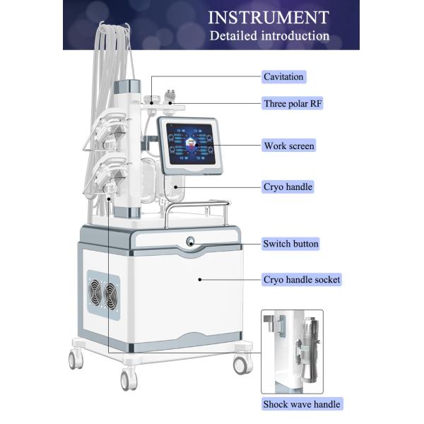 2020 New technology cryotherapy cryolipolysis body shaper slimming weight loss extracorporeal shock wave therapy equipme