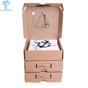 OEM ODM Corrugated Mailer Boxes Foil Hot Stamping For T Shirt