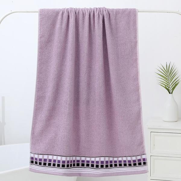 Large All Cotton Towel Quick Drying Eco-friendly and High Water Absorption for Adults