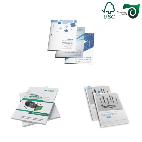 190gsm 210gsm C1S Coated Cover Stock 12pt 14pt 25" 38" FSC