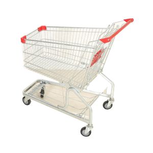 165 Liter Commercial Trolley Shopping Cart Customized