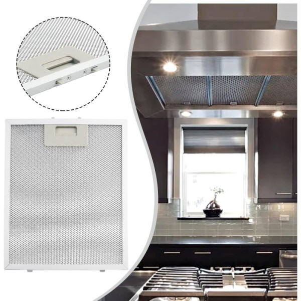 Customized Size High Temperature Resistance Easy Installation Range Hood Filter and Cooker Hood Filter