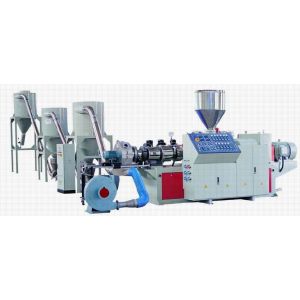 JWELL PVC Counter Conical Twin Screw Pelletizing Machine Granulator
