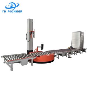 Quality High Precision Automatic Palletizing Systems Drum Palletizer With Stainless Steel for sale