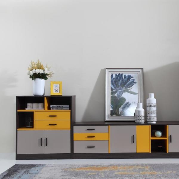 Buy Rectangle 18mm E1 Living Room TV Stand at wholesale prices