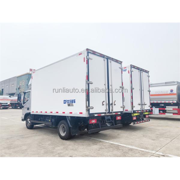 China Foton Brand 4x2 5ton Camion Refrigerado Meat Delivery Refrigerator Van Truck
