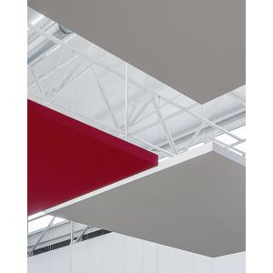 Sound Absorbing Suspended Ceiling Tiles Decorative Fabric Wrapped Acoustical