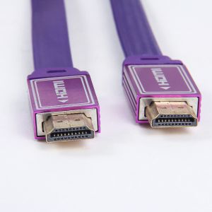 Professional manufacturer HDMI cable nylon braid flat HDMI cable
