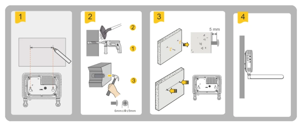 Original Huawei ONU 4ge+2voice+WiFi Factory Direct Wholesale Gpon Router Hg8245h Gpon Ont