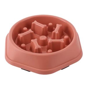China Hexagonal Pet Slow Feeder Bowl Anti-Choking Dog Food Bowl with Non-Slip Base | MOQ 1000 PCS on sale