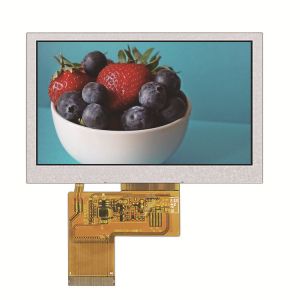 500 Brightness 4.3 Inch LCD Module 800x480 LCD Touch Display Module c