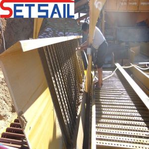 Customized Alluvial Diamond Equipment for Gold 0.07m3 Bucket Capacity 50-500 Ton