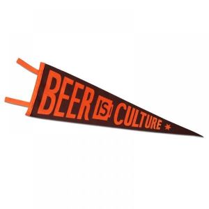 Silk screen printing Colorful Triangle Banner