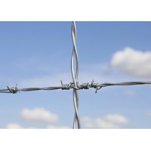 Use Of Prison Walls Double Strand Traditional Twist Barbed Wire Fence