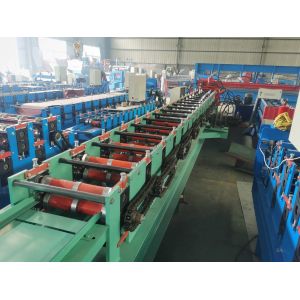 Metal Roof 5.5kw Ridge Cap Roll Forming Machine