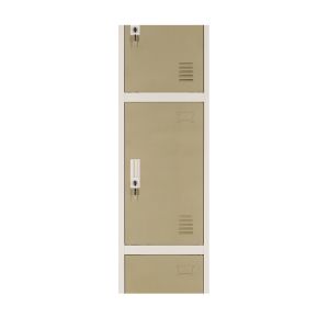 Metal Steel Iron 3 Metal Storage Closet Personal School Locker Storage