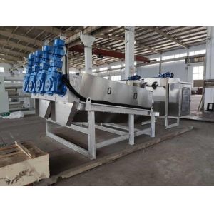 Automatic Running Operation City Sewage Treatment Equipment Sludge Dewatering