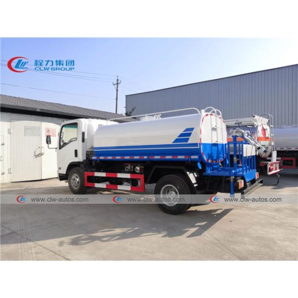 ISUZU Carbon Steel Stainless Steel 304 5000L Water Bowser Truck
