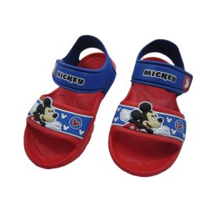 China Cute Girls Micky Minnie EVA Flat Summer Sandal on sale