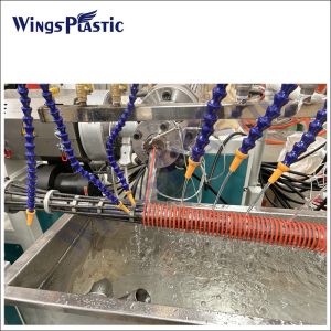 Plastic Machine Extrusion Line For PVC Spiral Suction Hose Pipe Plant Manufactur