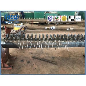 Natural Circulation Manifold Header Industrial Steam Boiler Parts SGS Passed