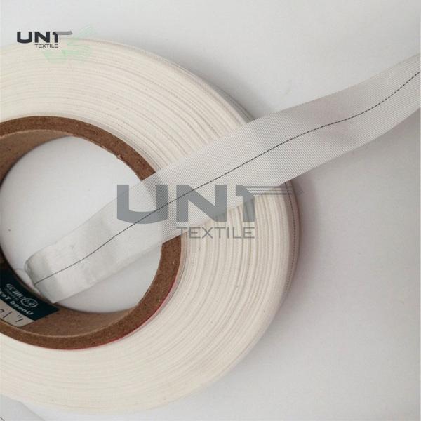 Buy White Woven Garments Accessories Nylon Curing Tape With Coating at wholesale prices