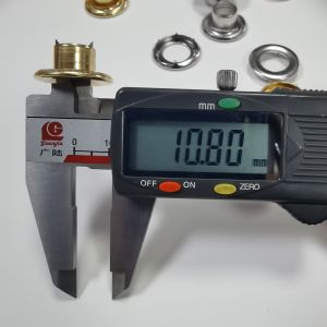 Factory Wholesale Thickened High Quality Brass Metal Eyelet With Prong Tent