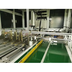 Full Automatic Hard Case Making Machine / Automatic Positioning Gluing Machine