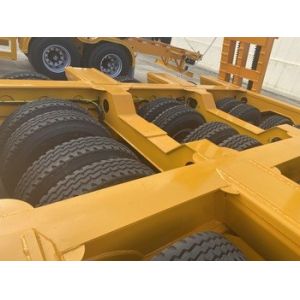 Customizable Steel Multi Axis CIMC Lowbed Semi-Trailer Truck Trailers