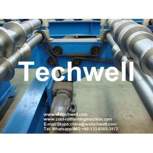 PLC Control U Shape Roll Forming Machine for Steel U Channel TW-U100