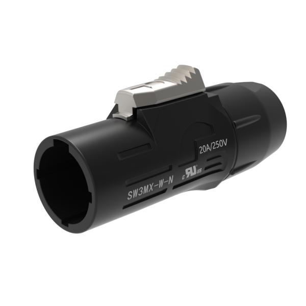 Powercon Outdoor Waterproof Power Connector IP65 Electrical Connector 3P Male Female Pins for LED Display