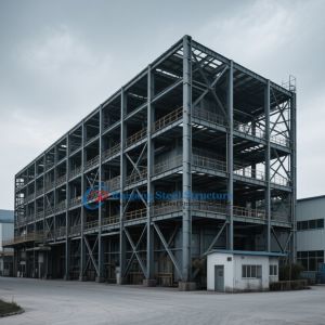 China Multi-Storey Prefabricated Light Steel Structure Building on sale