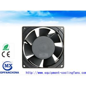 Aluminum Frame AC Industrial Ventilation Fan , Ball Bearing 92mm Computer Fan