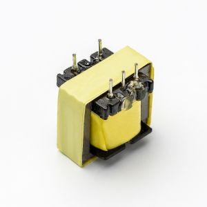 Electrical Power High Frequency Ferrite Core Transformer EE16 Vertical