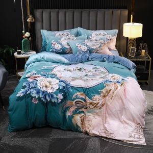 China Fashionable Washed Tencel Bedsheets Sets Bedding Set Eco-friendly and Soft Hand Feel on sale