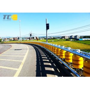 Roadway Safety Rolling Guardrail Anti Collision Highway Guardrail