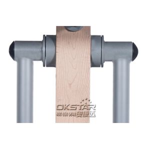 outdoor fitness equipment wood ski walker with TUV certificates