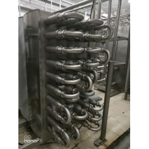 High Temperature uht pasteurizer machine for Milk Peach Juice Beverage