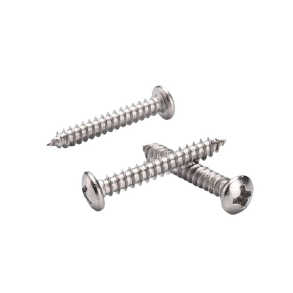 GB845 Carbon Steel Medium Duty Self Tapping Screw with Phosphated Finish and