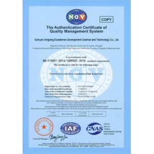 Sichuan Xinglong Excellence Development Science and Technology Co., Ltd. Certifications