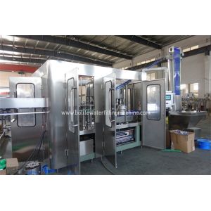 Mineral Pure Drinking Liquid Filling Machines , Automatic Water Bottle Filling