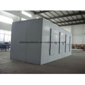 Stainless Steel Cold Room Sliding Door with Round Window and Gas R404A
